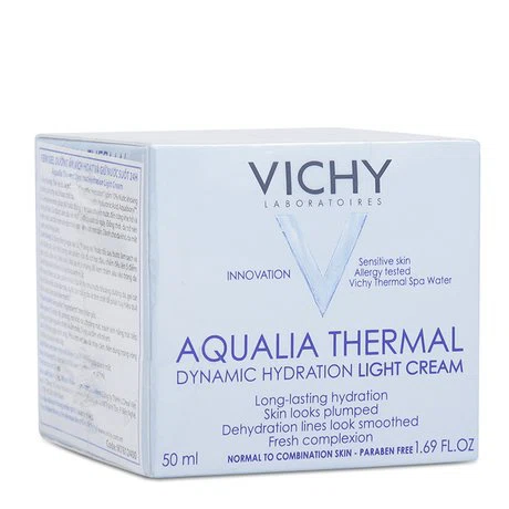 Kem dưỡng ẩm kích hoạt và giữ nước suốt 24h Vichy Aqualia Thermal (50ml)