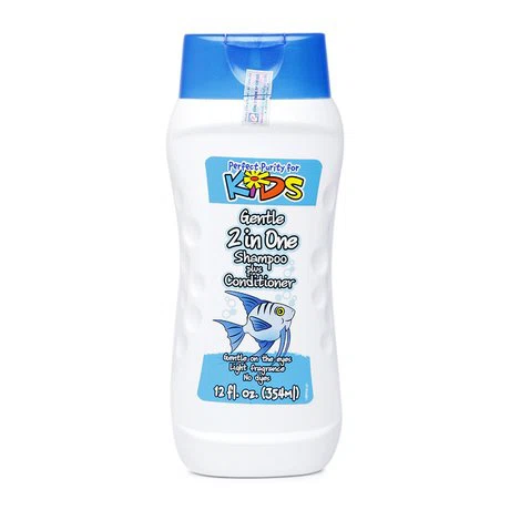 Dầu gội trẻ em cho da nhạy cảm 2 trong 1 Perfecrt Purity (354ml)