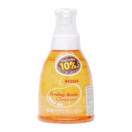 Nước rửa bình sữa Wesser (500ml)