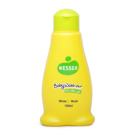 Sữa tắm gội toàn thân em bé 2 trong 1 Wesser (100ml)