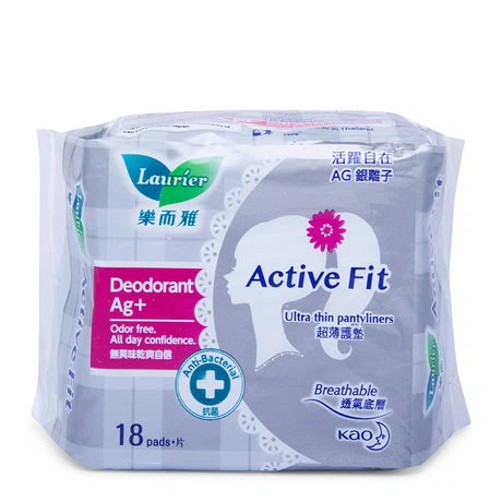 Băng vệ sinh phân tử bạc Laurier Active Fit (18 miếng/gói)
