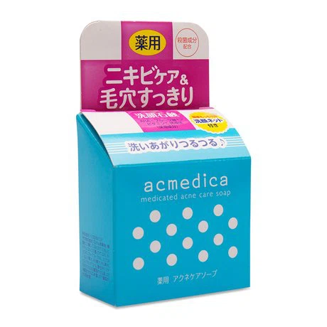 Xà bông rửa mặt hỗ trợ giảm mụn Naris Acmedica (80g)