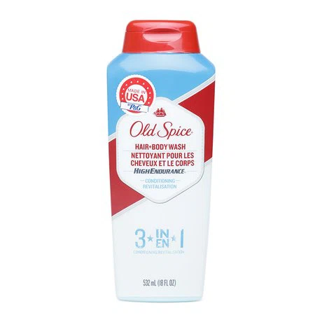 Sữa tắm gội toàn thân cho nam 3in1 Old Spice (532ml)