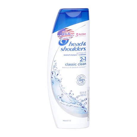 Dầu gội, xả Head & Shoulders Classic Clean 2in1 Pyrithione Zinc Dandruff (400ml)