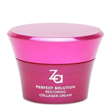 Kem dưỡng da ngừa thâm sạm Za Perfect Solution Restoring Collagen Cream (40g)
