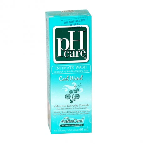 Dung dịch vệ sinh phụ nữ hương bạc hà mát lạnh PH Care Cool Wind (60ml)