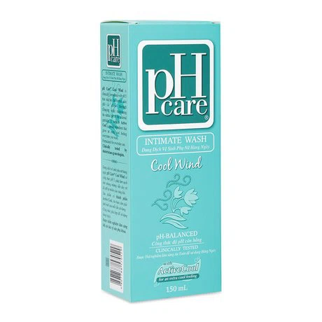 Dung dịch vệ sinh phụ nữ hàng ngày hương bạc hà mát lạnh PH Care Cool Wind (150ml)