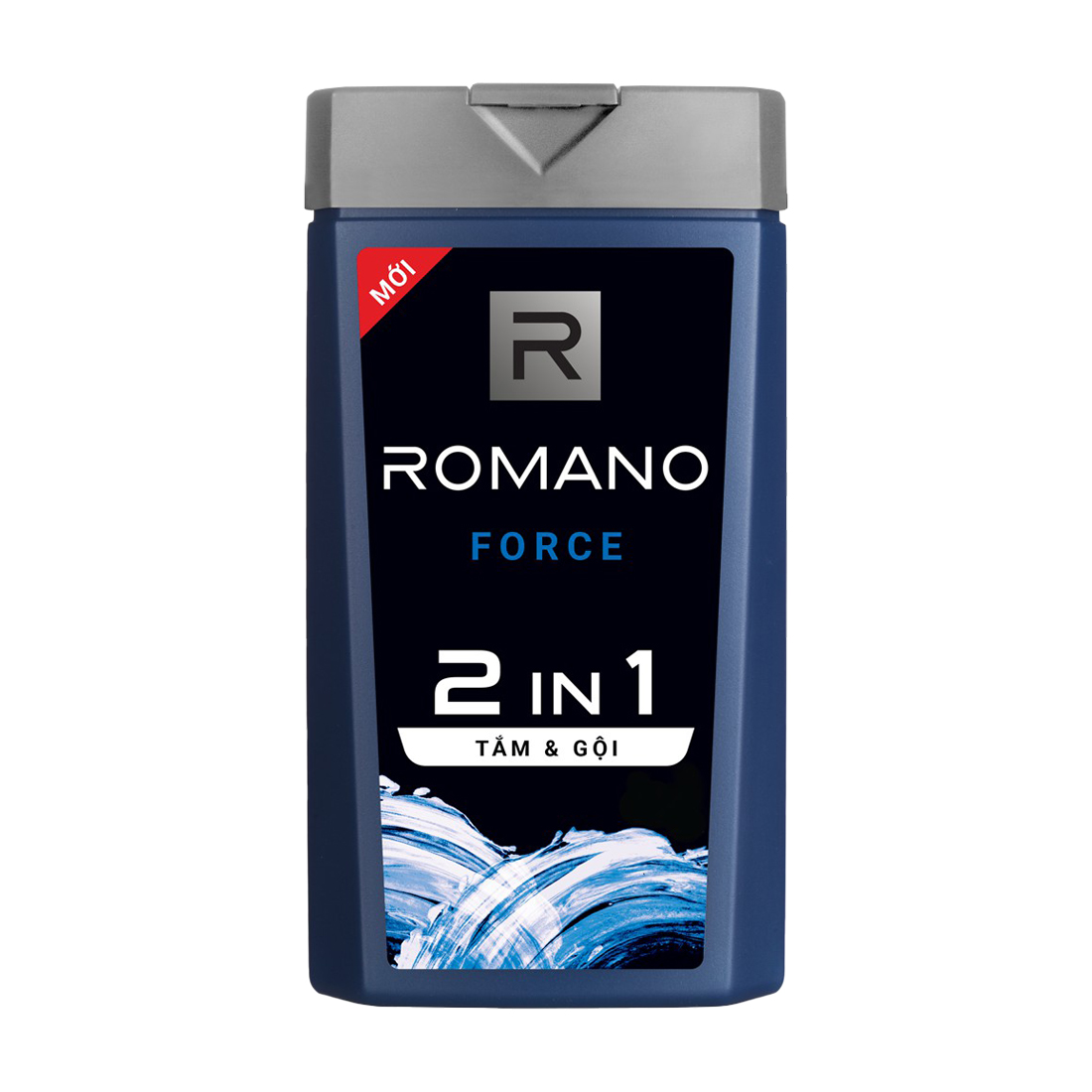 Sữa tắm gội toàn thân nước hoa 2in1 Romano Force (Chai 180g)