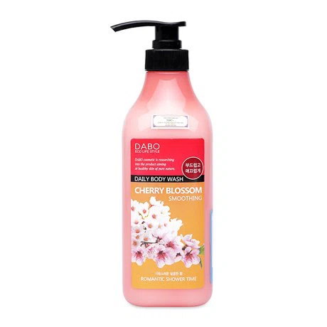Sữa tắm cao cấp mịn da Dabo Cherry Blossom Smoothing (750ml)