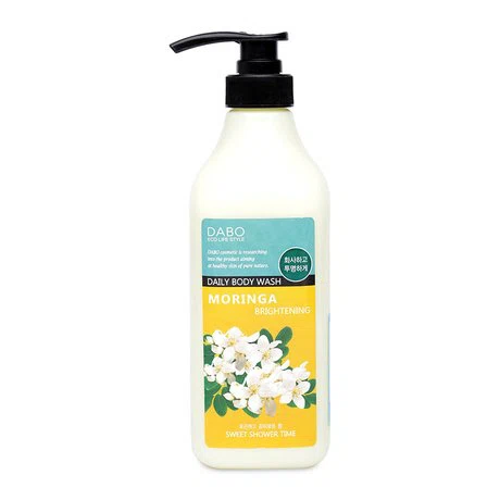 Sữa tắm cao cấp sáng da Dabo Moringa Brightening (750ml)