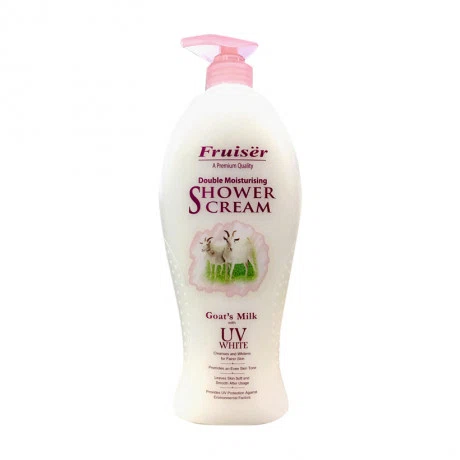Sữa tắm tinh chất sữa dê Fruiser UV White (1000ml)
