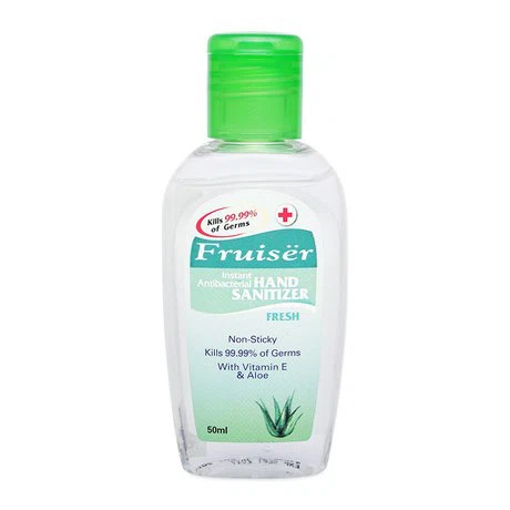 Gel rửa tay kháng khuẩn chiết xuất từ lô hội Fruiser Fresh (50ml)
