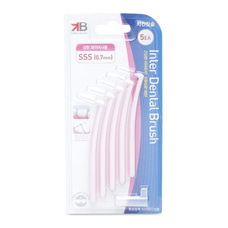 Bàn chải kẽ răng chăm sóc răng miệng Waxed Dental L 0.7mm