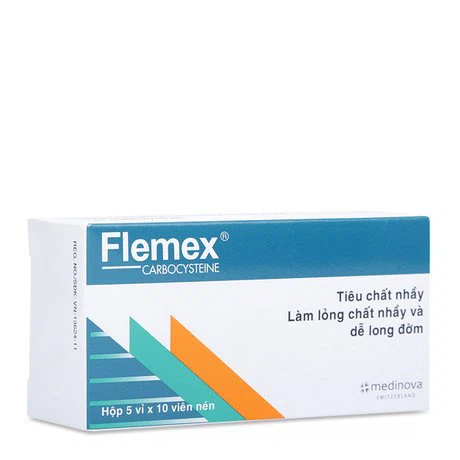 Flemex Tab 375mg (Hộp 5 vỉ x 10 viên)