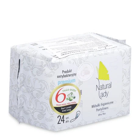 Băng vệ sinh siêu mỏng hằng ngày Natural Lady (24 miếng/gói)