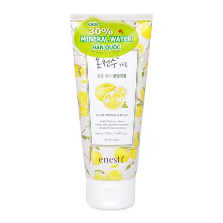 Sữa rửa mặt chiết xuất từ quýt Nhật Enesti Suansu Yuzu (120ml)