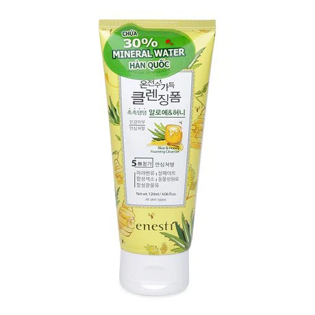 Sữa rửa mặt chiết xuất lô hội và mật ong Suansu Enesti (120ml)