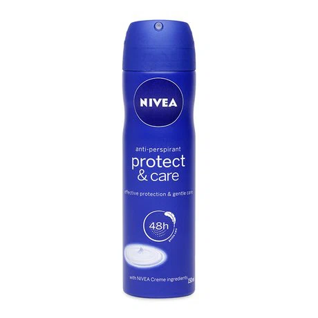 Xịt khử mùi chăm sóc và bảo vệ da chuyên sâu Nivea Protect & Care (150ml)
