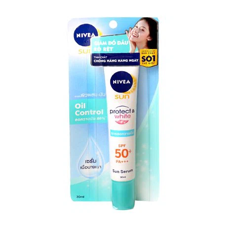 Kem chống nắng và dưỡng trắng da Nivea Protect & White SPF50+ (30ml)