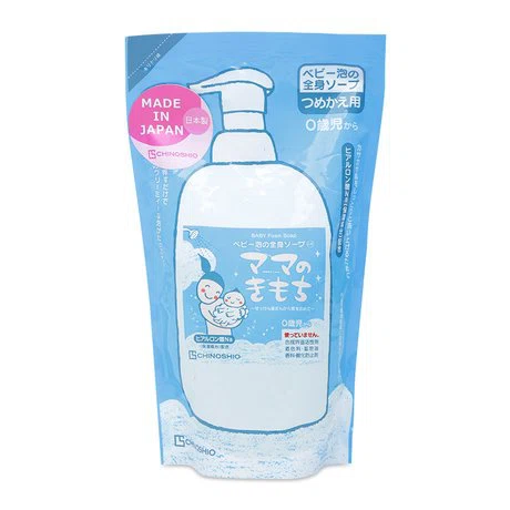 Sữa tắm gội trẻ em 100% từ thiên nhiên Chinoshio Mom's Love Baby Refill (280ml)