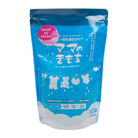 Nước giặt đồ cho trẻ sơ sinh Chinoshio Mom 's Love Baby Refill (500ml)