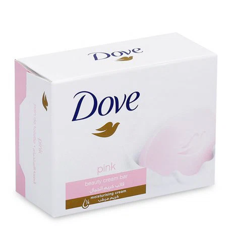 Xà bông cục dưỡng trắng hồng da Dove Pink Beauty Cream Bar (100g)