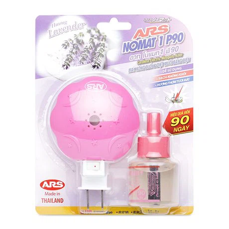 Máy xông đuổi và diệt muỗi bằng điện hương Lavender Ars Nomat 1 P90