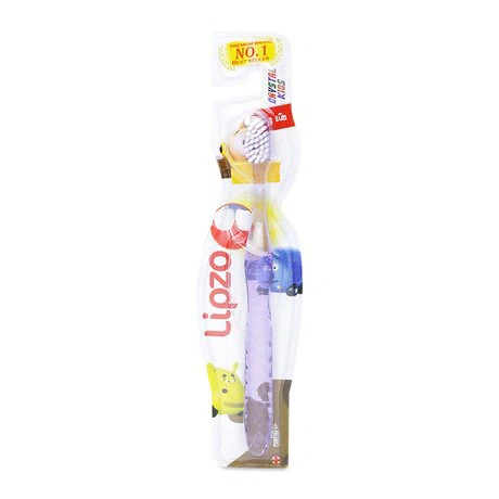 Bàn chải đánh răng trẻ em Lipzo Crystal Kids