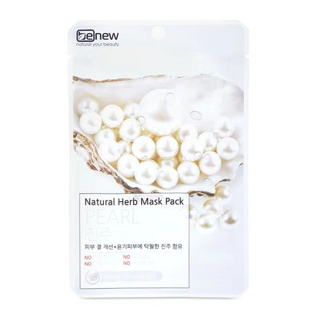 Mặt nạ ngọc trai Benew Natural Herb Mask Pack Pearl 22ml