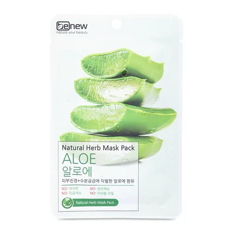 Mặt nạ nha đam Benew Natural Herb Mask Pack Aloe 22ml