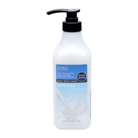 Sữa tắm trắng da tinh chất sữa Dabo Whitening Soft Milk (750ml)