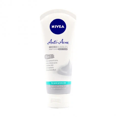 Sữa rửa mặt bùn khoáng giúp ngăn ngừa mụn Nivea Anti Acne Mud Foam (100g)