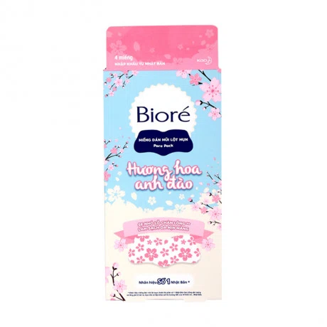 Biore Mieng Dan Lot Mun Nu Co Huong 4Mieng/Hop