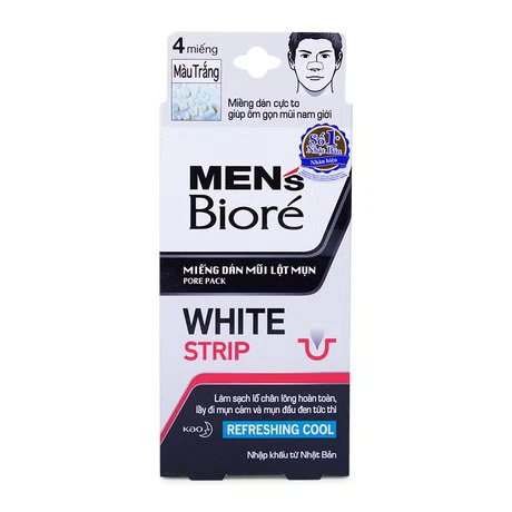 Biore Mieng Dan Lot Mun Nam (Xanh) 4M