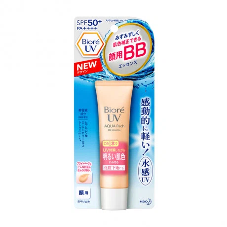 Kem nền chống nắng dưỡng da Bioré UV Aqua Rich BB Essence (33g)
