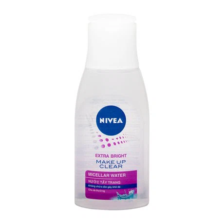 Nước tẩy trang NIVEA Extra bright make up clear micellar water 125ml