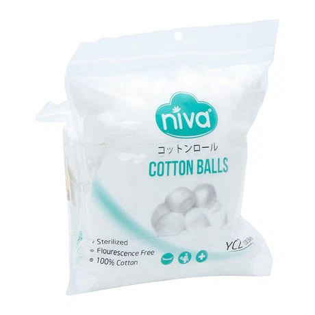 Tăm bông Niva AZ3 (200 que/gói) + Tặng kèm túi zipper bông viên Niva