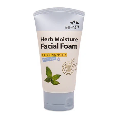 Sữa rửa mặt tinh chất thảo dược Hàn Quốc Herb Moisture Facial Foam 120ml