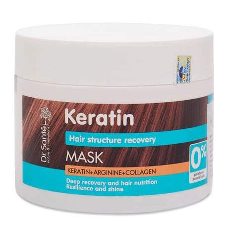 Kem ủ tóc Keratin Dr. Santé dành cho tóc bị xơ và dễ gãy rụng 300ml