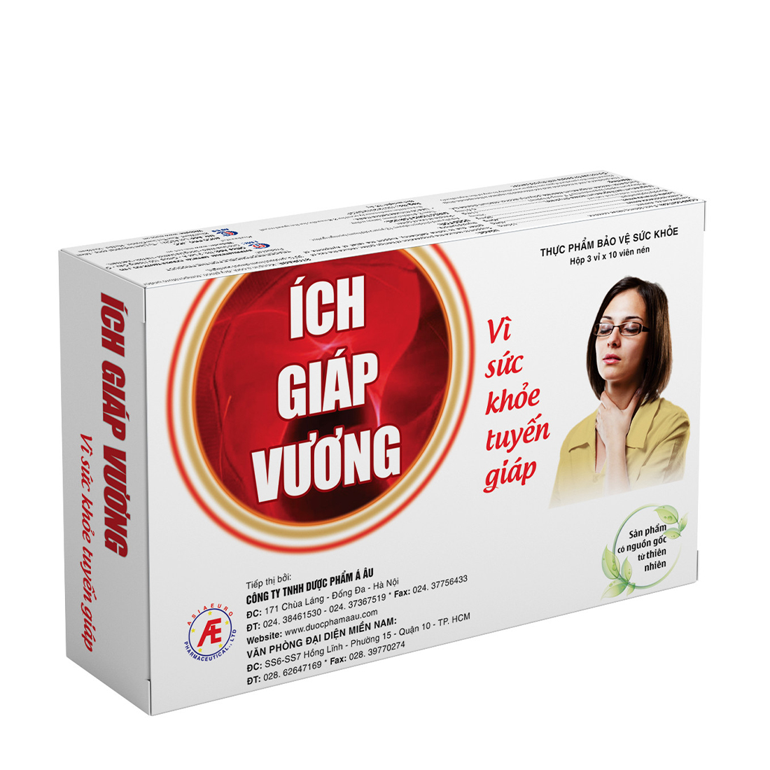 IMC Ich Giap Vuong Tang Cuong SK Tuyen Giap (3Vi x 10Vien)da doi ma P26328