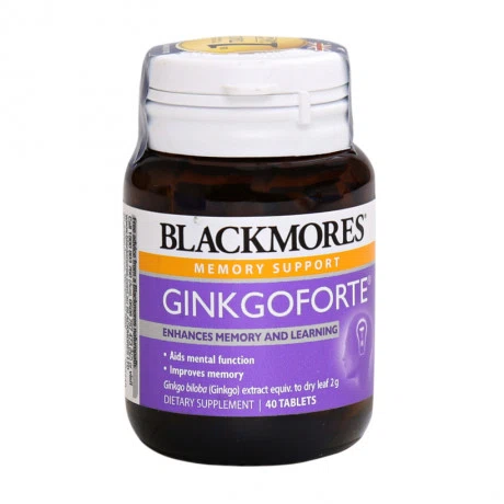 TPCN Viên uống bổ não Blackmores Ginkgoforte (40 viên/hộp)