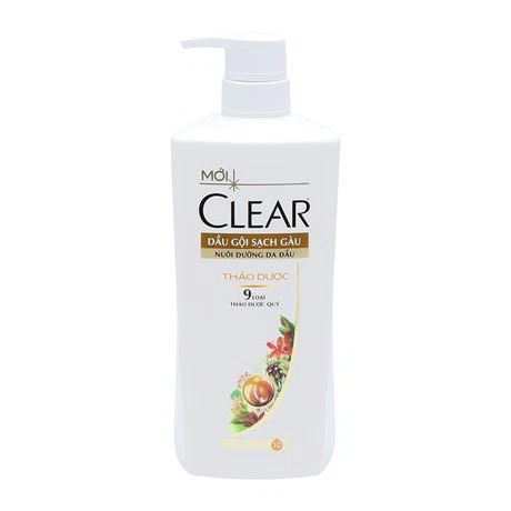 Dầu gội sạch gàu thảo dược Clear (650g)