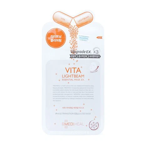 Mặt nạ Mediheal chiết xuất vitamin Lightbeam giúp trắng da 24ml