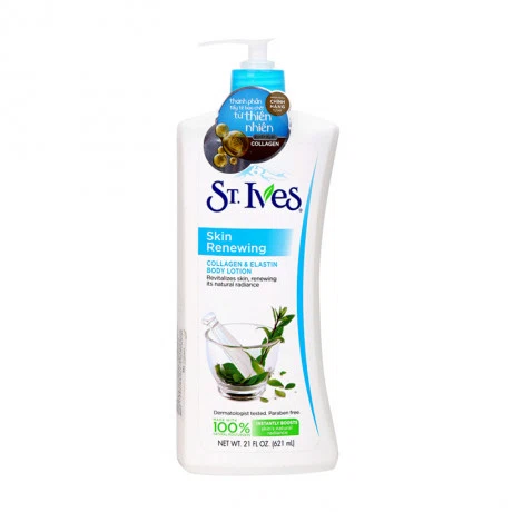 Sữa dưỡng thể trẻ hóa làn da Collagen St.Ives (621ml)