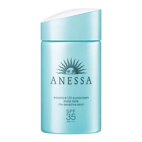 Tinh chất chống nắng cho da nhạy cảm và trẻ em Shiseido Anessa Perfect Mild SPF 35/PA+++ (60ml)