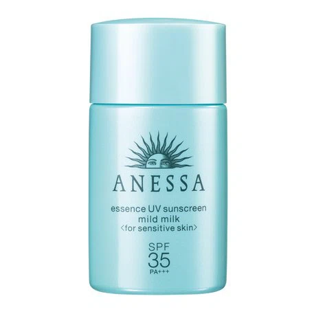 Tinh chất chống nắng cho da nhạy cảm và trẻ em Shiseido Anessa Perfect Mild SPF 35/PA+++ (20ml)