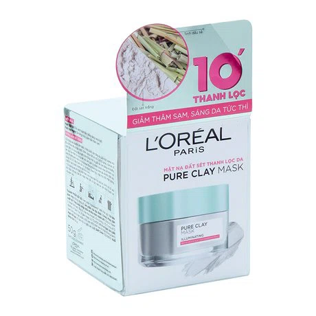 Mặt nạ đất sét làm sáng da L’Oreal Illuminating (50g)