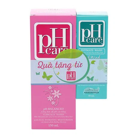 Dung dịch vệ sinh phụ nữ hương hoa hồng PH Care Passionate Bloom (150ml) + Tặng DDVS phụ nữ PH Care (60ml)
