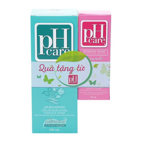 Dung dịch vệ sinh phụ nữ hương bạc hà PH Care Cool Wind (150ml) + Tặng DDVS phụ nữ PH Care (60ml)