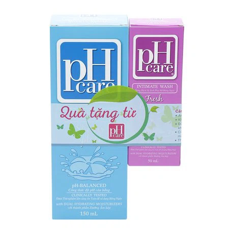 Dung dịch vệ sinh phụ nữ hương chanh PH Care Shower Splash (150ml) + Tặng DDVS phụ nữ PH Care (60ml)